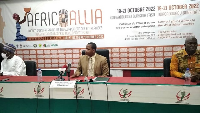 AFRICALLIA 2022 : 300 chefs d’entreprise attendus à Ouagadougou
