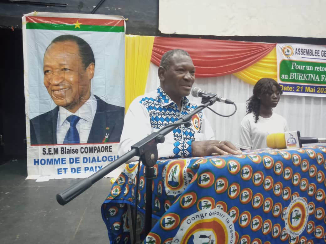 Insécurité au Burkina : « Juger le MPSR en l’espace de 100 jours, c’est de l’arbitraire » Achille Tapsoba, premier vice-président du CDP