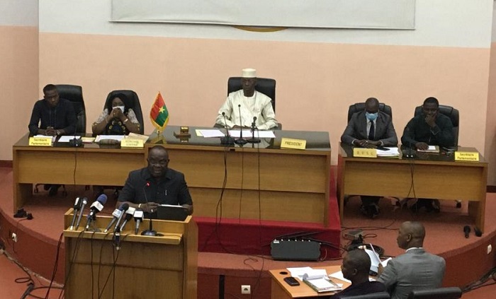 Burkina : La loi organique du Conseil d’orientation et de suivi de la transition adoptée