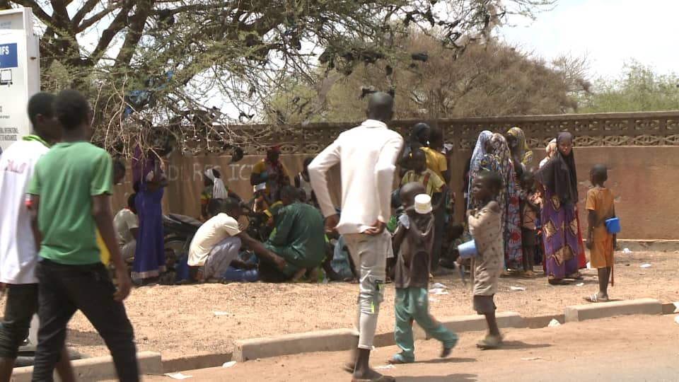 Région du Sahel : Dori accueille des milliers de déplacés internes de Seytenga et environnants