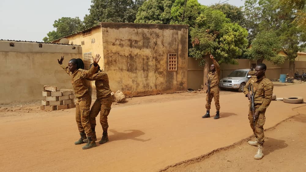 Ouagadougou : Un exercice militaire à Gounghin