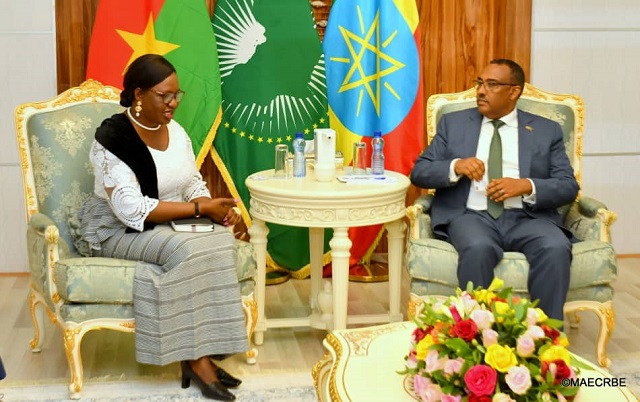 Coopération : Le Burkina Faso et la République fédérale démocratique d’Éthiopie veulent booster leurs relations