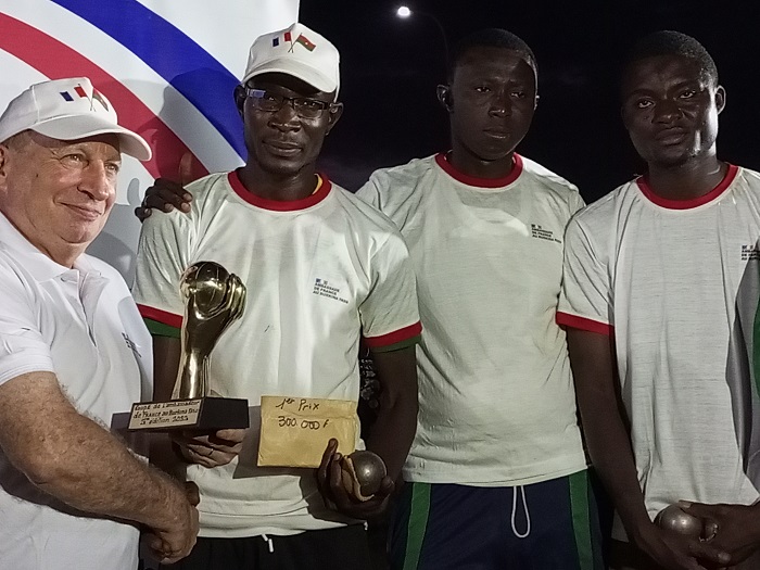 Pétanque : « Soutong-Nooma » renverse « Neb-nooma 14 » en finale de la coupe de l’ambassadeur de France au Burkina Faso