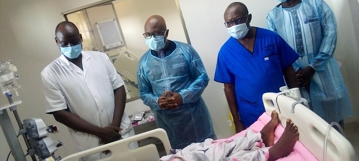 Burkina/Santé : Le ministre de la santé salue les efforts des équipes de chirurgie cardiaque de Tengandogo
