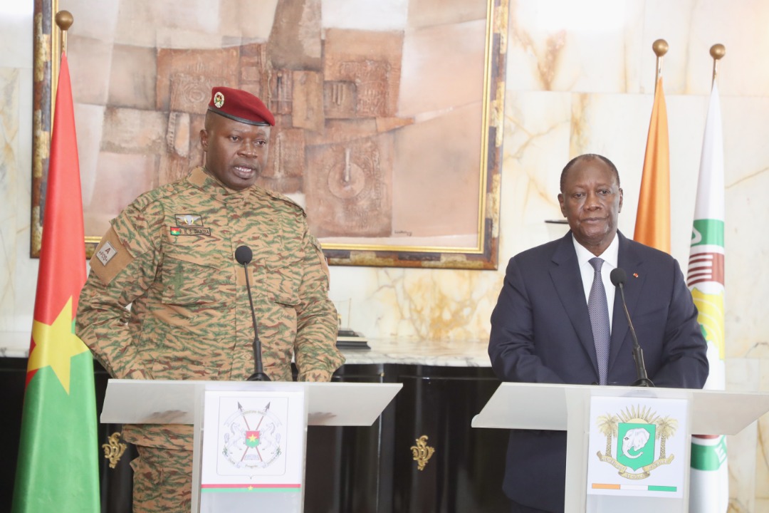 Processus de Transition au Burkina : « La Côte d’Ivoire est en plein soutien à vos efforts », a déclaré Alassane OUATTARA