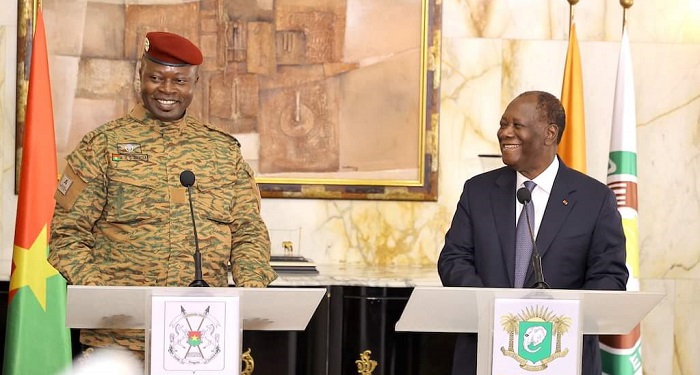 Visite du président Damiba à Abidjan : Un tête-à-tête avec Blaise Compaoré ?