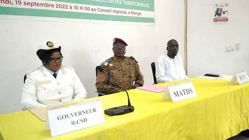 Burkina : Le ministre de l’administration territoriale lance la formation des membres des délégations spéciales 