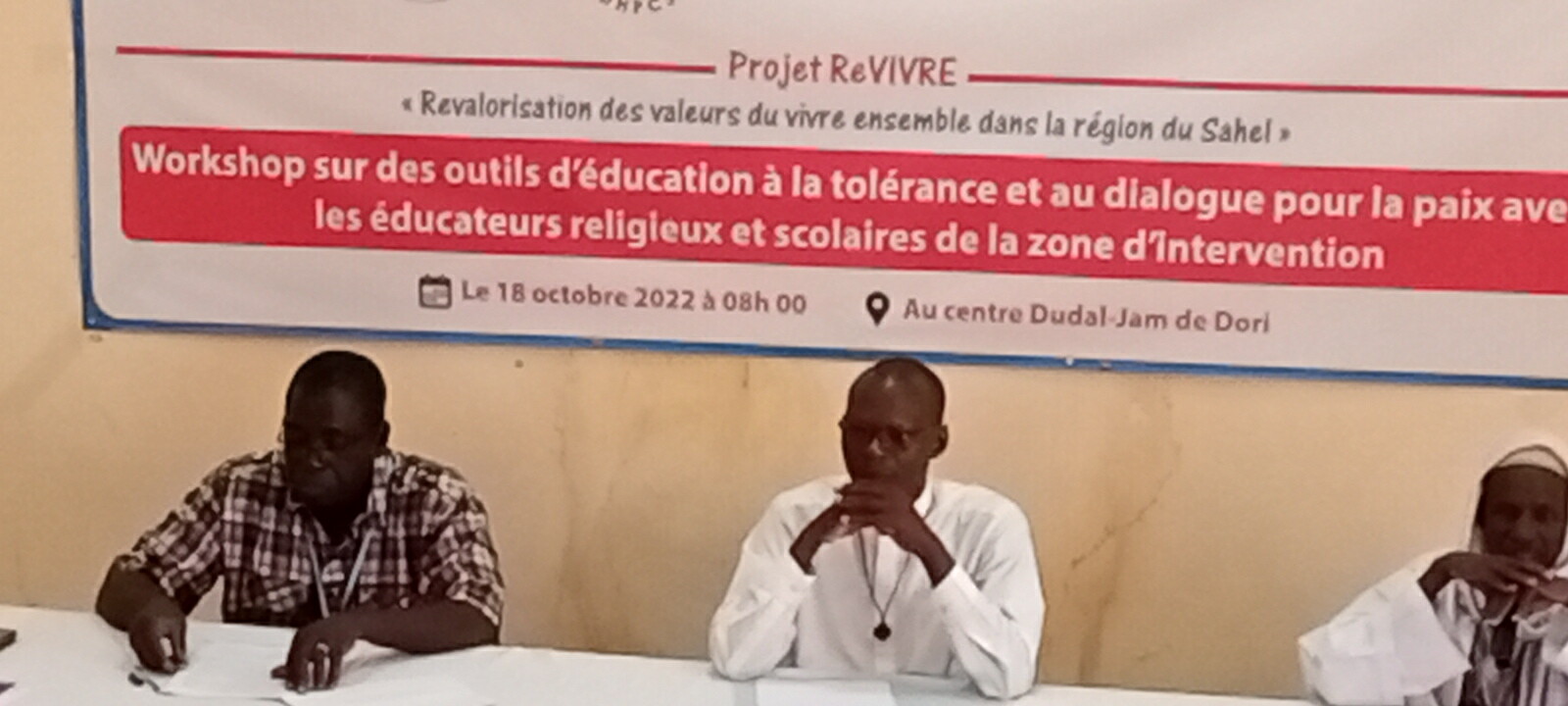 Dori : Des éducateurs religieux et scolaires à l’école de la tolérance et du dialogue pour la paix