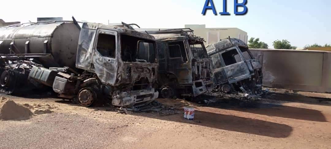 Burkina : Trois camions citernes consumés dans un incendie à Dori