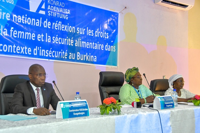 Droits fonciers des femmes au Burkina : La Fondation Konrad Adenauer fait le diagnostic avec des femmes leaders 