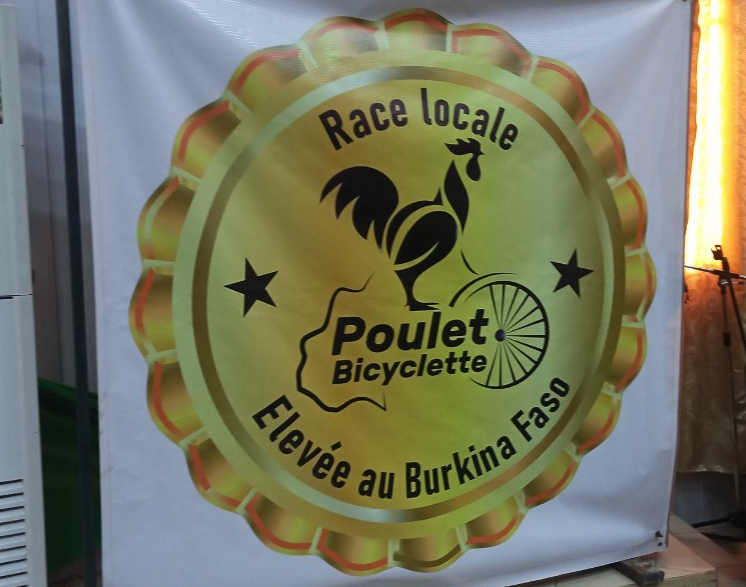 Burkina Faso : Le label poulet bicyclette a désormais un logotype