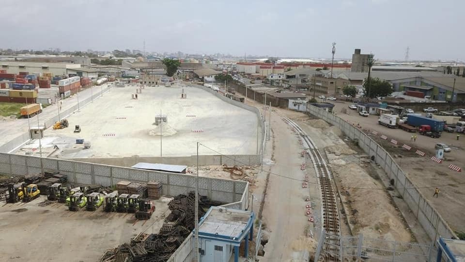 Chemin de fer Ouagadougou-Abidjan : Les travaux entamés par SITARAIL pour la connexion du 2e Terminal à conteneur d’Abidjan aux rails bientôt terminés