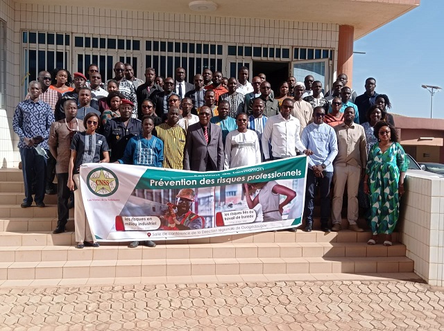 Risques professionnels au Burkina : La CNSS forme les travailleurs et chefs d’entreprises aux bons réflexes de la prévention