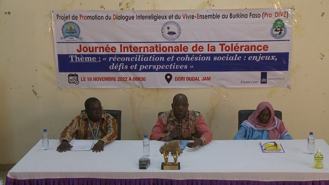 Région du Sahel : L’UFC-Dori et ses partenaires célèbrent la Journée internationale de la tolérance