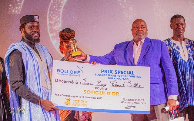 SOTIGUI Awards 2022 : Bolloré Transport & Logistics Burkina Faso offre 1 million de francs CFA au SOTIGUI d’Or
