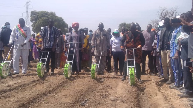 Burkina Faso : Le top de départ de la campagne agricole de saison sèche donné à Tanghin Woodo ce 24 novembre 2022