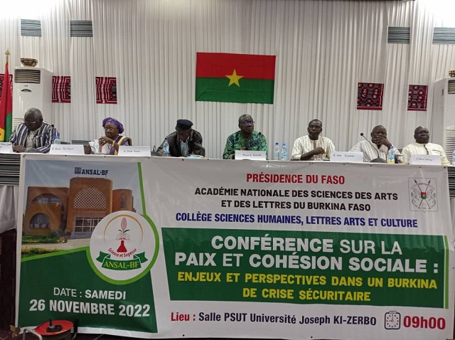 Paix et cohésion sociale au Burkina : « Tout est possible si vous êtes prêts à payer le prix », pense Pr Basile Guissou