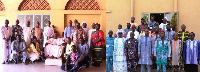 Burkina Faso : Le président de l’Assemblée législative de transition prend conseils auprès de personnes ressources