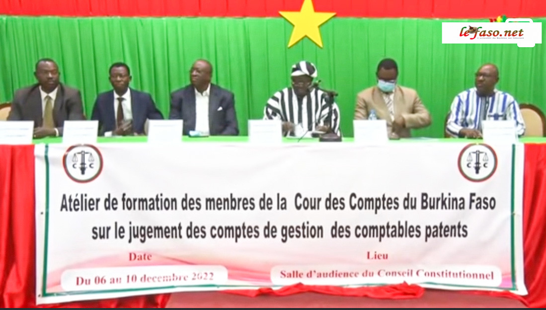 Jugement des comptes de gestion au Burkina : La Cour des comptes outille ses membres 