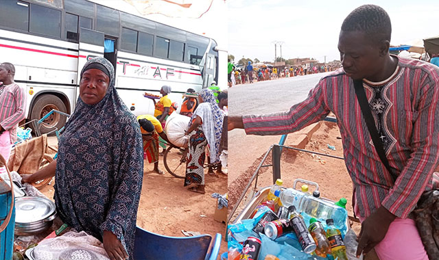 Burkina Faso : Commerce ambulant aux postes de péages, une activité à risques 