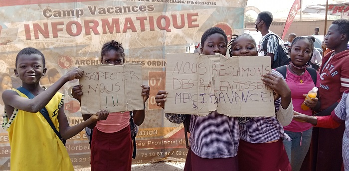 Lycée provincial de Koudougou : Les élèves manifestent pour réclamer des ralentisseurs
