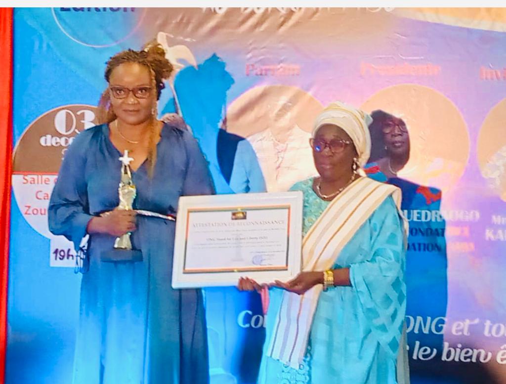 Promotion de la paix en Afrique : L’ONG Stand for Life and liberty (S2L) lauréat du prix Pingre Kuni au Burkina Faso