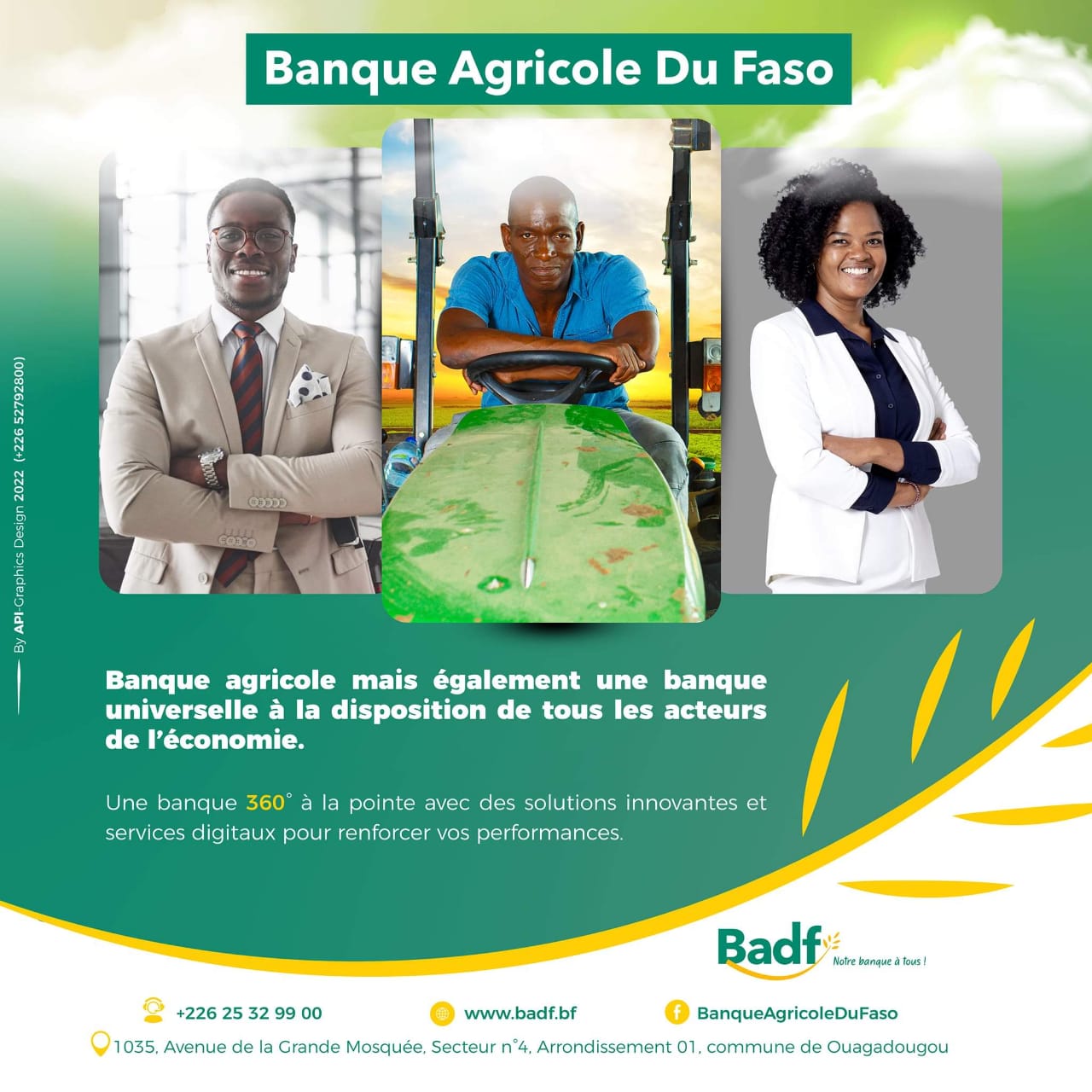 BADF : Banque agricole mais également une banque universelle à la disposition de tous les acteurs de l’économie 