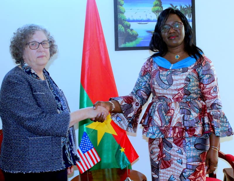Coopération Burkina-États-Unis : « Les États-Unis restent un partenaire privilégié du Burkina Faso », Olivia Rouamba