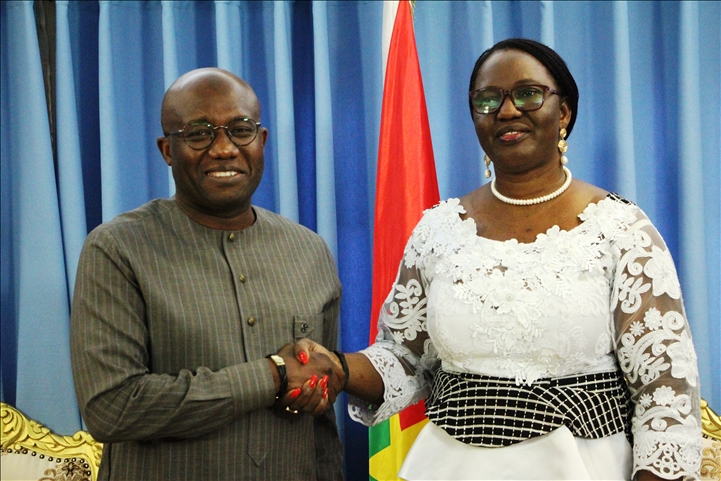 Coopération Burkina-nations unies : La ministre des affaires étrangères rencontre le coordonnateur par intérim