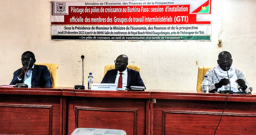 Burkina : Le ministre de l’économie installe les Groupes de travail interministériels 