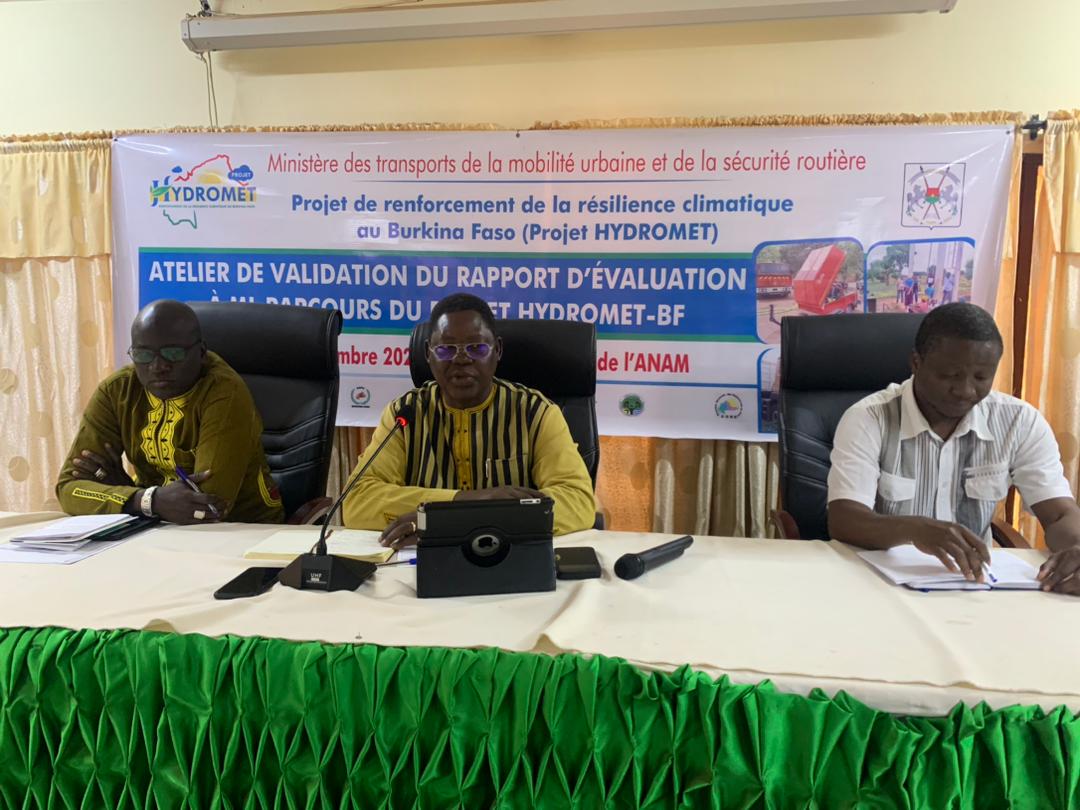 Burkina Faso/Hydrométéorologie : Le rapport d’évaluation à mi-parcours du projet HYDROMET-BF soumis à validation 