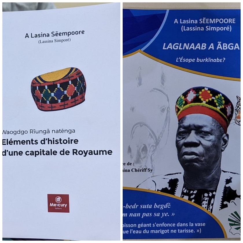 Littérature : Dr Lassina Simporé retrace l’histoire de Ouagadougou et plonge ses lecteurs dans l’univers de Naaba Abga avec deux œuvres