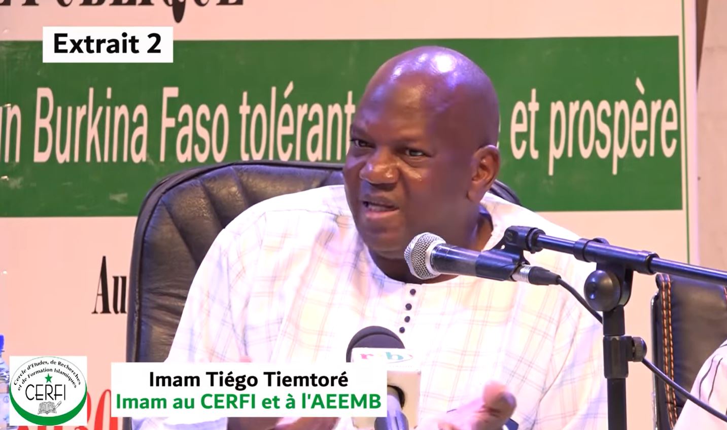 Vivre-ensemble au Burkina : Trois défis à relever, selon l’imam Tiégo Tiemtoré