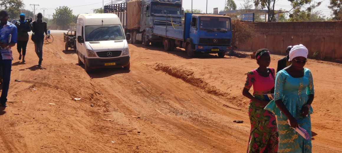Zone industrielle de Kossodo : Des riverains dénoncent la dégradation des voies