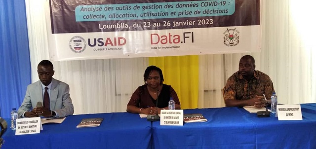 Burkina : Le ministère de la Santé et l’USAID lancent Data.FI, un nouveau projet pour améliorer la réponse face au covid-19 