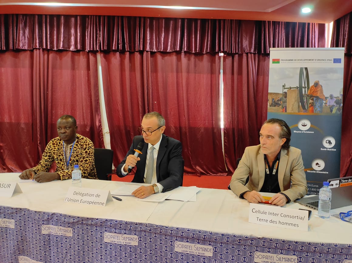 Burkina : Le Programme de développement d’urgence dresse son bilan à mi-parcours