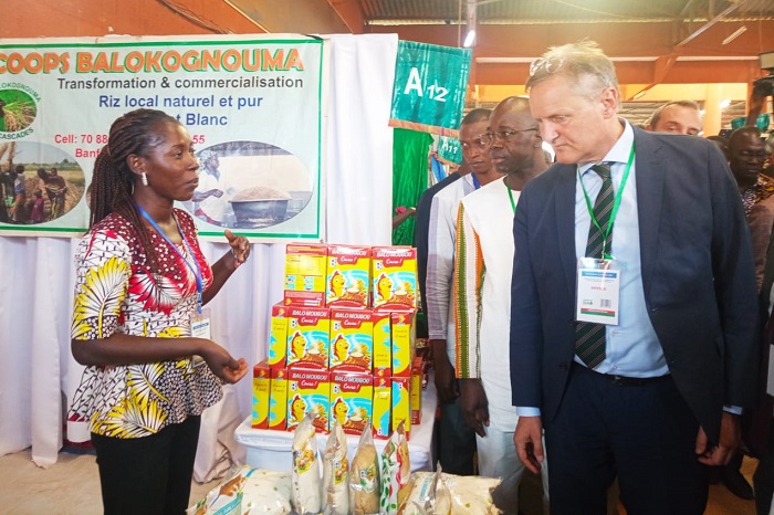 Burkina Faso : L’ambassadeur de l’Union européenne visite le SIAO