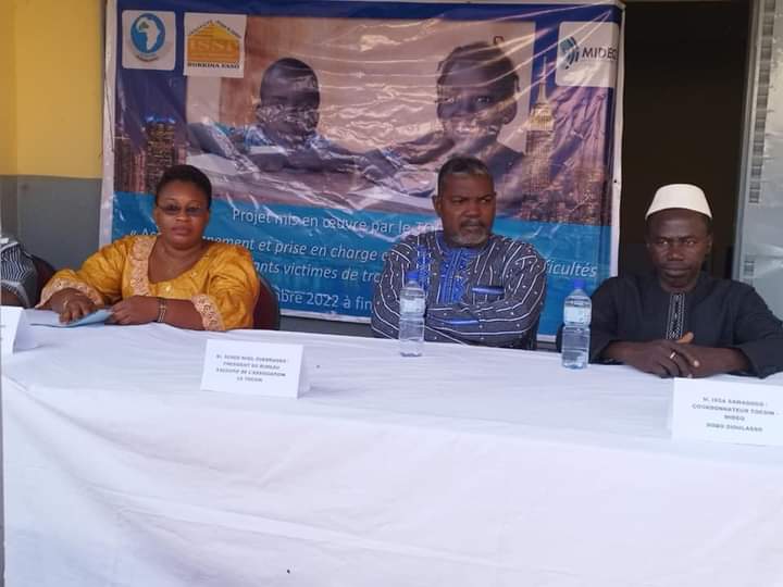 Bobo-Dioulasso : Lancement du projet MIDEQ pour la prise en charge des enfants de migrants
