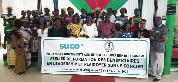 WEP Burkina : Les femmes agricultrices de la commune de Koudougou outillées sur le leadership et le plaidoyer