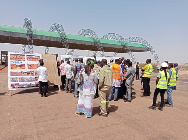 Infrastructures routières sur la RN4 au Burkina : Le ministre s’assure de l’état d’avancement des travaux