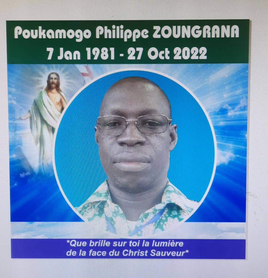 Funérailles chrétiennes de ZOUNGRANA P. Philippe : Remerciements