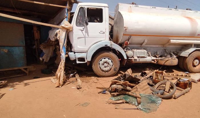 Ouagadougou : Une femme perd la vie suite au déraillement d’un camion-citerne entre Kilwin et Bassinko