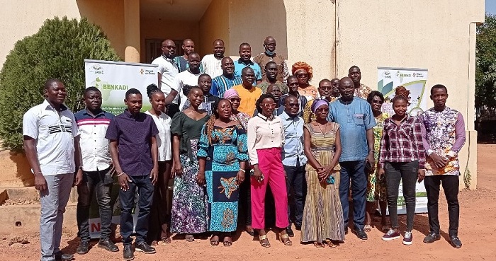 Mise en œuvre du projet Benkadi/Burkina :  Les capacités techniques et financières des parties prenantes renforcées 