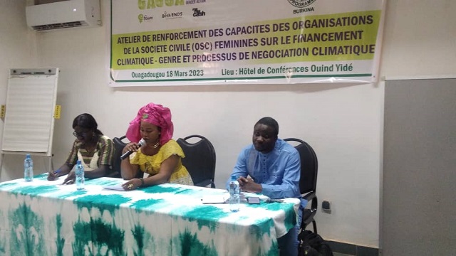 Finance climatique : L’ONG Wep-Burkina forme une trentaine de femmes