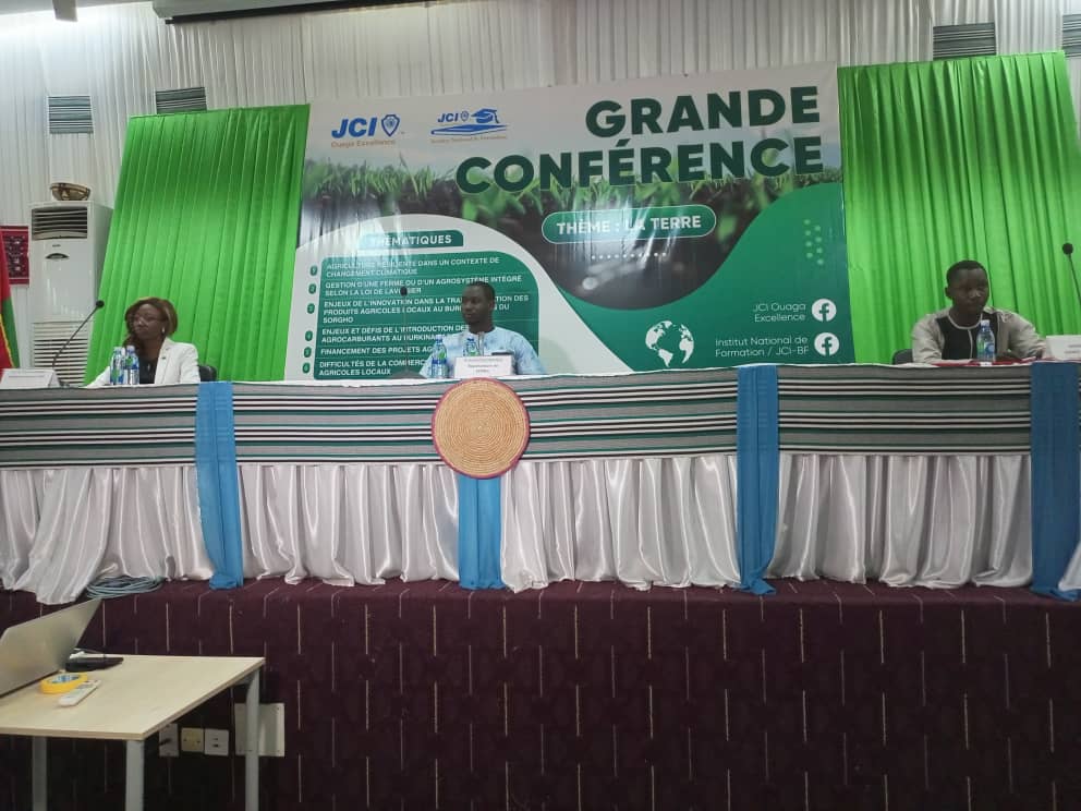 Jeune chambre internationale Ouaga Excellence : Une conférence pour booster l’entrepreneuriat agricole