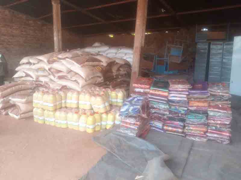 Bobo-Dioulasso : La délégation spéciale de la commune offre des vivres aux personnes vulnérables