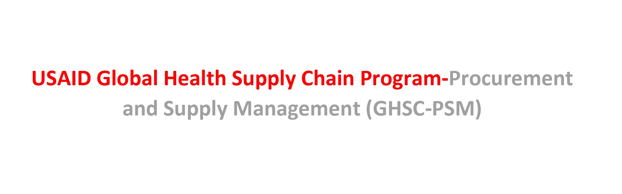 Avis de demande de propositions (RFP) N° GHSC-PSM-CAMEG1-FSE pour la fourniture système de sécurité incendie sur le site de l’entrepôt de la CAMEG à TENGANDOGO 