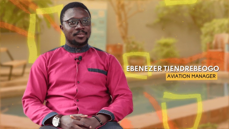 Le métier d’Aviation Manager ou de gestionnaire aéroportuaire avec Ebenezer Tiendrebeogo