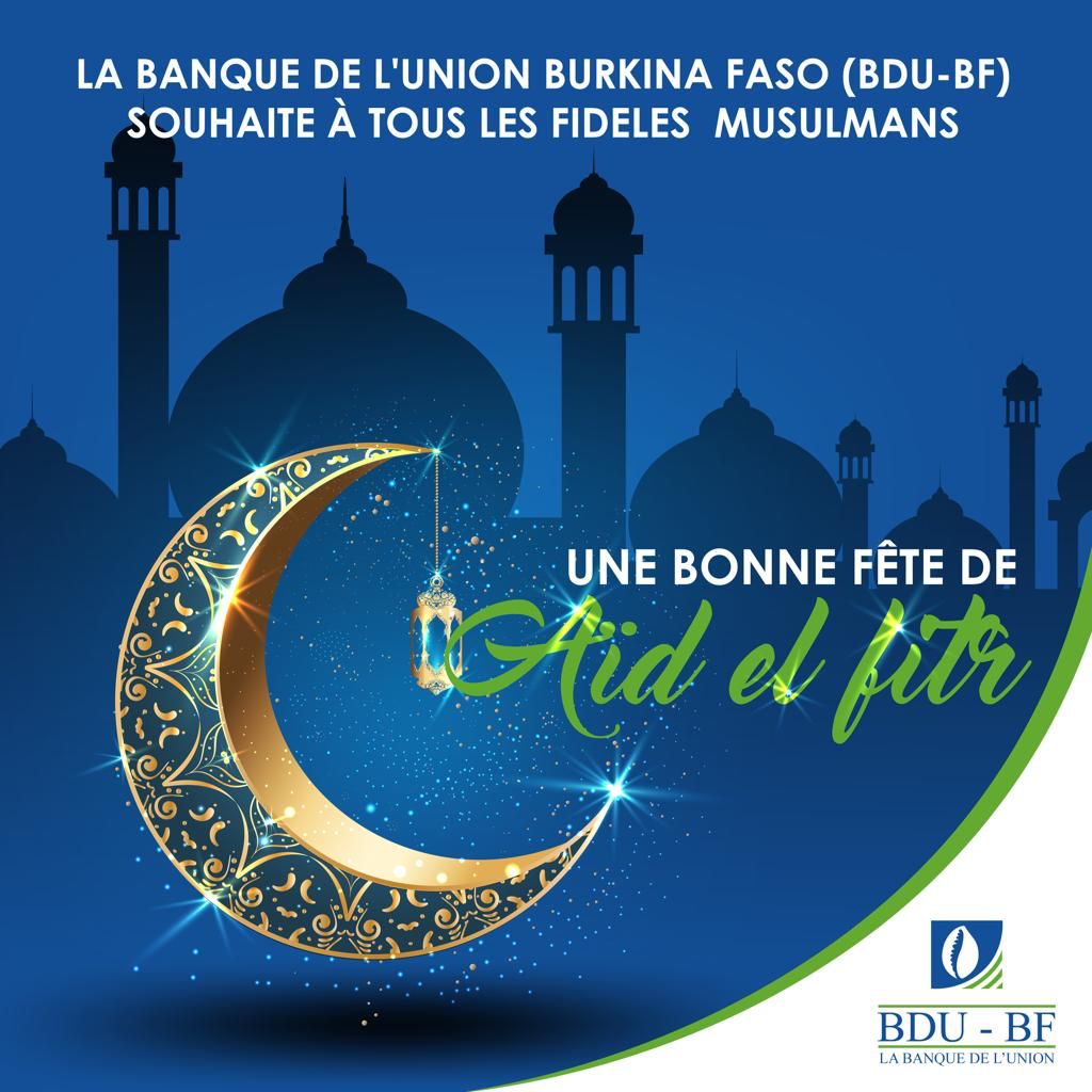La BDU-BF vous souhaite Ramadan mubarak