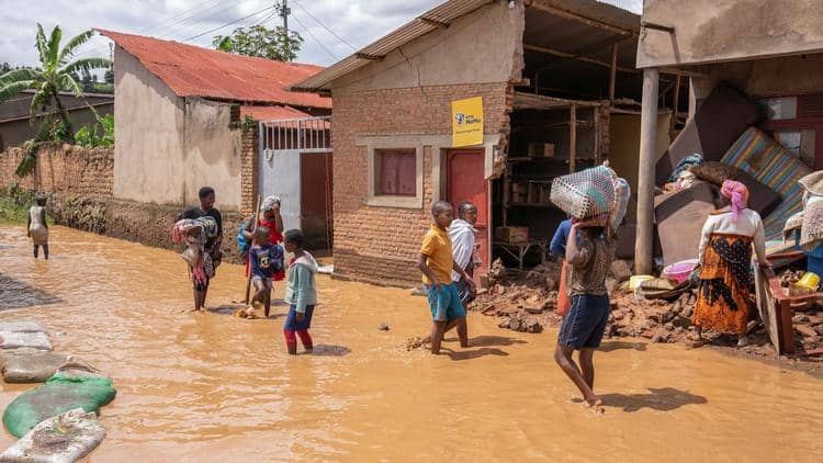 International : Des inondations font une centaine de morts au Rwanda